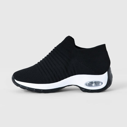Breathable No-Tie Stretch Shoes